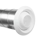 Állítható légfúvóka Dalap EYE 160 fehér, Ø 160 mm