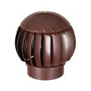 Huzatfokozó tetőátvezetővel 160 mm – Dalap DORN P barna