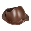 Huzatfokozó tetőátvezetővel 160 mm – Dalap DORN P barna