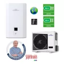FISHER FHF-WHS-082CE3 Levegő-víz hőszivattyú (hidraulikus egység+kültéri egység) 8 kW, R32,