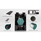 HOLTOP CFA-350 hővisszanyerős szellőztető + VEZÉRLŐ + WIFI