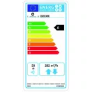 Aerauliqa QR-230E központi hővisszanyerős szellőztető entalpia hőcserélővel, LCD kijelzős vezérléssel