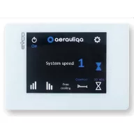   Aerauliqa CTRL-HO digitális fali szabályozó egység Orion szellőztetőkhöz