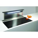 Sirius - Páraelszívó S-DD2 TC/L EM 86 fekete üveg/inox motor nélkül