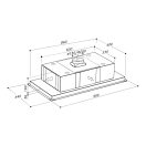 Sirius - Páraelszívó SLT-958 EM H200 TW (Inox) motor nélkül