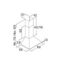 Cata - Páraelszívó Omega 900 fekete BK/M