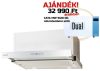 CATA - Páraelszívó TFH-7600 X inox + AJÁNDÉK MW-5120 DG blue mikrohullámú sütő