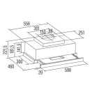 Cata - Páraelszívó TFH-6830/A GBK LED brushless fekete