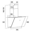 Cata - Páraelszívó LENA 600 XGBK fekete + BK150 ECO bekötő szett