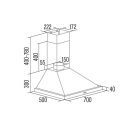 Cata - Páraelszívó Beta PRO 7000 BK fekete