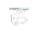 CATA - Páraelszívó THALASSA 600 XGBK/F fekete HOB2HOOD