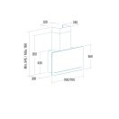 CATA - Páraelszívó GOYA 90 WH/A Can Roca fehér