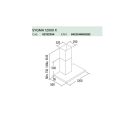 CATA - Páraelszívó SYGMA X 1200 inox LED