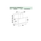 CATA - Páraelszívó GOYA 90 WH Can Roca - A készlet erejéig rendlhető!