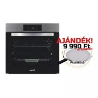   CATA - Beépíthető sütő MDS-8008 X AIR FRYER + Ajándék Pizzasütő szett!