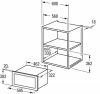 CATA - Beépíthető mikrohullámú sütő MMA-20 WH