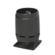 VILPE 125S 250x250-es FLOW tetőszellőző, fekete