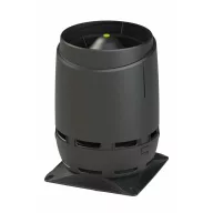 VILPE 160S 300x300-as FLOW tetőszellőző, fekete