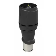 VILPE 160P/IS/500 FLOW tetőszellőző, fekete