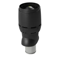 VILPE 200P/IS/500 FLOW XL tetőszellőző, fekete