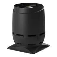 VILPE 200S 400x400-as tetőszellőző FLOW, fekete