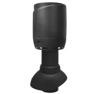 VILPE 110P/300 FLOW tetőszellőző, fekete