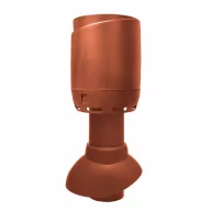 VILPE 110P/300 FLOW tetőszellőző, csokoládébarna
