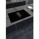 NODOR - NorCoock IS-N7220 BK indukciós főzőlap beépített elszívóval + plazma filter QUADRA 800 R