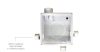 Centrifugális fürdőszobai ventilátor AERAULIQA QXD-80