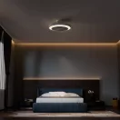 Ardes 5PL50 Mennyezeti ventilátor távvezérlővel, 3200 lumen LED világítással - 48 cm