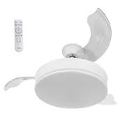   Ardes 5PL92 Mennyezeti ventilátor távvezérlővel, 2200 lumen LED világítással - 92 cm