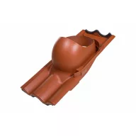 VILPE® XL alapcserép átvezető elem, téglavörös