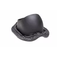VILPE STEEL profilos átvezető elem, fekete