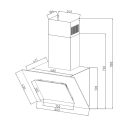 Davoline - Páraelszívó Feel 60 cm fekete