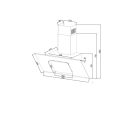 Davoline - Páraelszívó Feel 90 cm fekete