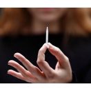 Üveg előlap hatású fürdőszobai ventilátor időzítővel fehér CATA E-100 MT