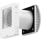 HOLTOP/AIRWOODS - AV-TTW5-W NCIE15CO2 egyhelyiséges hővisszanyerős szellőztető automata zsaluval, WiFi-vel, CO2 érzékelővel, 15 - 25 cm falhoz