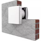 HOLTOP/AIRWOODS - AV-TTW5-W NCIE15CO2 egyhelyiséges hővisszanyerős szellőztető automata zsaluval, WiFi-vel, CO2 érzékelővel, 15 - 25 cm falhoz