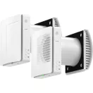 HOLTOP/AIRWOODS - AV-TTW5-W NCIE15CO2 egyhelyiséges hővisszanyerős szellőztető automata zsaluval, WiFi-vel, CO2 érzékelővel, 15 - 25 cm falhoz