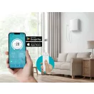 HOLTOP/AIRWOODS AV-TTW5-W egyhelyiséges hővisszanyerős szellőztető automata zsaluval, WiFi csatlakozással, páraérzékelő szenzorral, pollenszűrővel