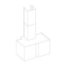 Falmec OUTLET - Páraelszívó MIRABILIA Square 97 inox T80 LED elszívótest - A készlet erejéig rendlhető!