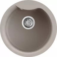 ELLECI - Mosogatótálca Ego ROUND G43 Tortora