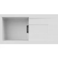   ELLECI - Mosogatótálca Smart 480 G68 Bianco - Kifutó termék!