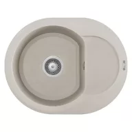 ELLECI - Mosogatótálca Easy ROUND 600 G39 Bianco soft