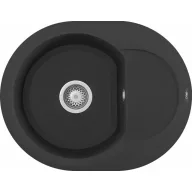 ELLECI - Mosogatótálca Easy ROUND 600 G40 Nero