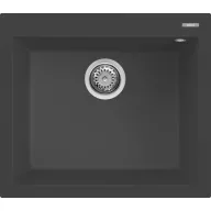   ELLECI - Mosogatótálca Quadra 105 M70 Nero metal - Kifutó termék!