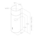 Elica - Páraelszívó STONE WH/A/33