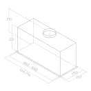 Elica - Páraelszívó FOLD S IX/A/52 Inox