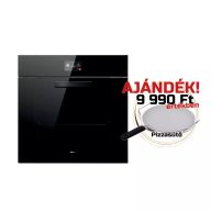   ELICA - Beépíthető sütő VIRTUS MULTI 60 TFT PYRO BL + Ajándék Pizzaszett