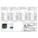 Aerauliqa Quantum HR-150 Pro ISO + páraérzékelő egyhelyiséges hővisszanyerős szellőztető